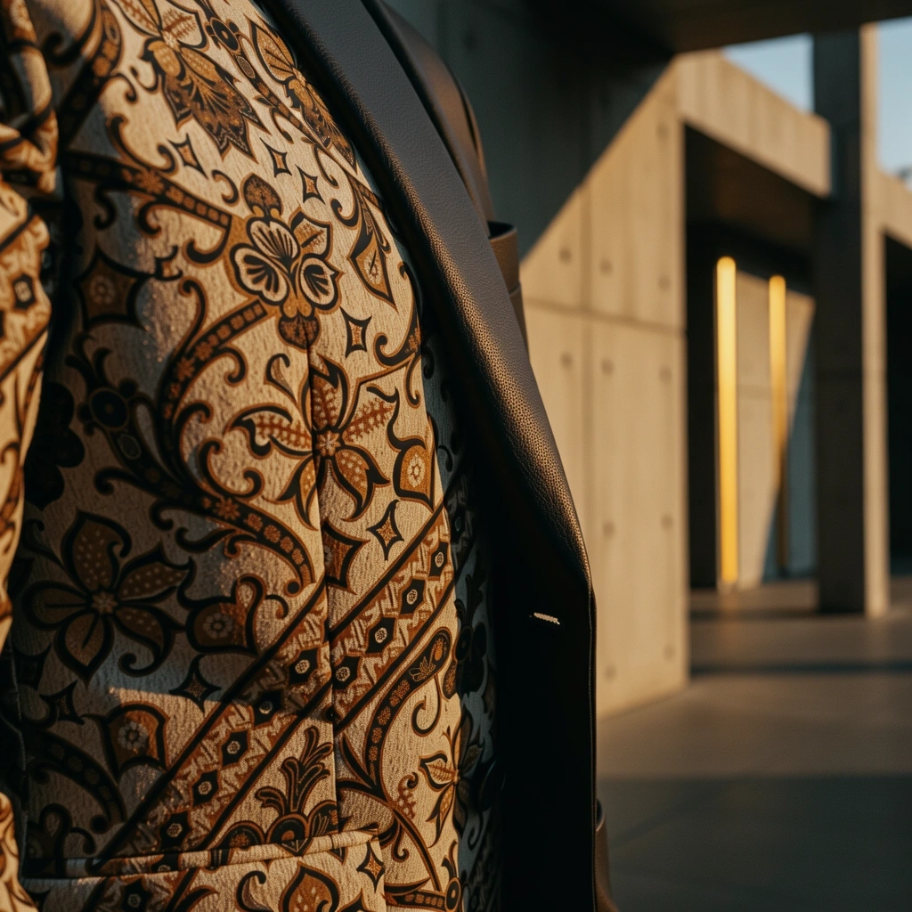 Detailed fabric and tailoring craft